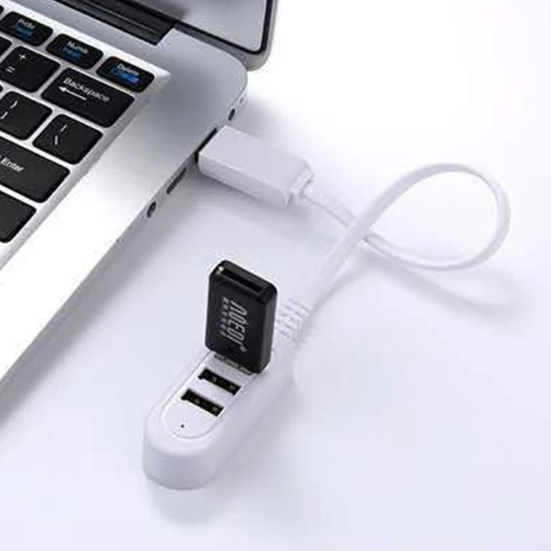 1pcs 3 Ports USB 2.0 Multi High Speed docking station HUB Splitter Cable Extend Adapter For  Laptop Pc Computer Accessories