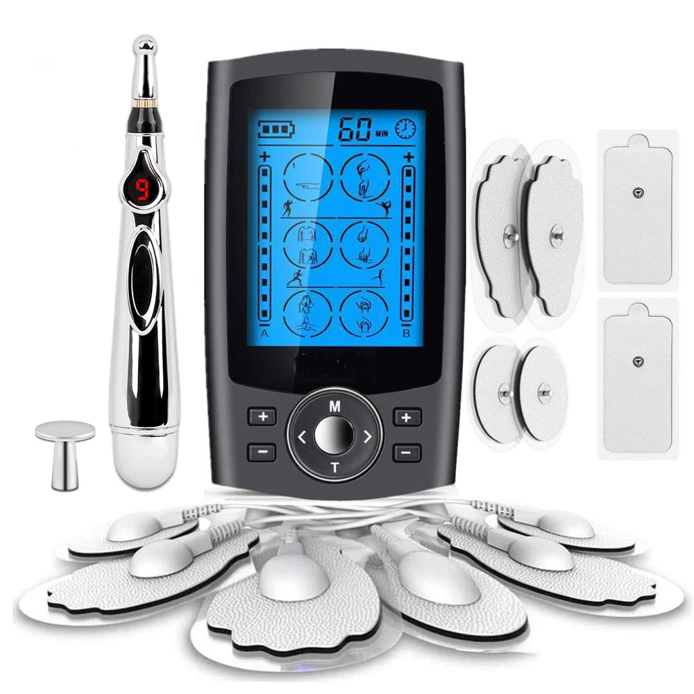 

EMS Acupuncture Body Massage 36 Modes Tens Muscle Stimulator USB Electric Digital Therapy Slimming Machine Electro Stimulator