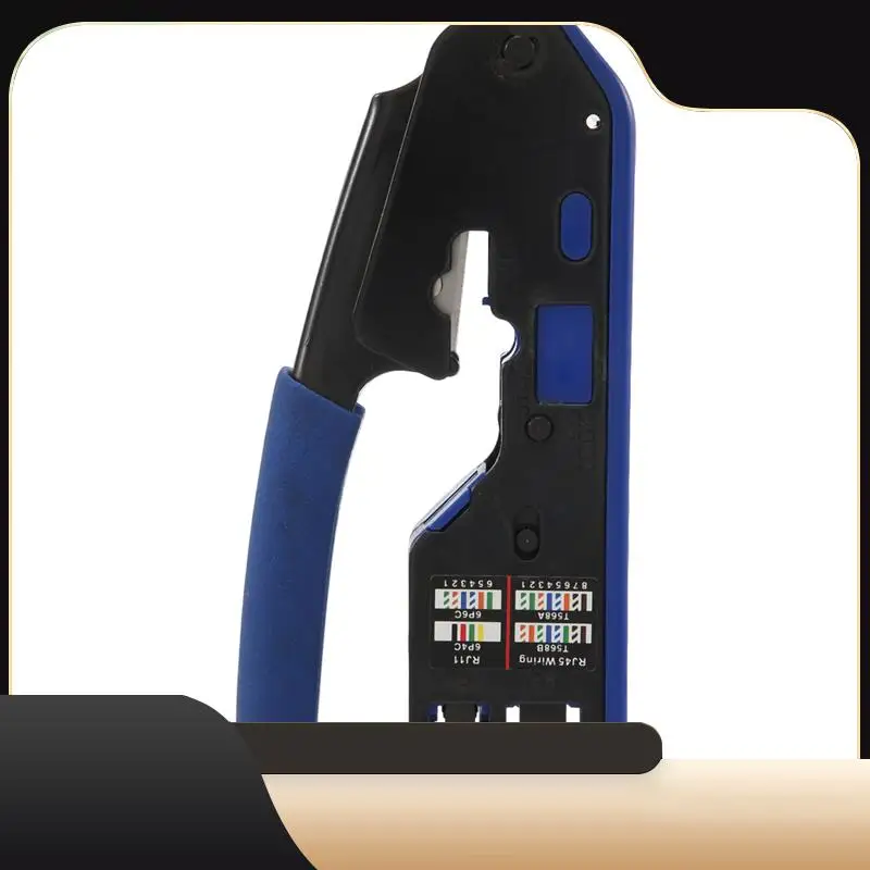 

RJ45 Tool Network Crimper Rj45 Crimping Tool Stripper Cutter For Rj45 Cat6 Cat5e Cat5 Rj11 Rj12 Connector-T44C