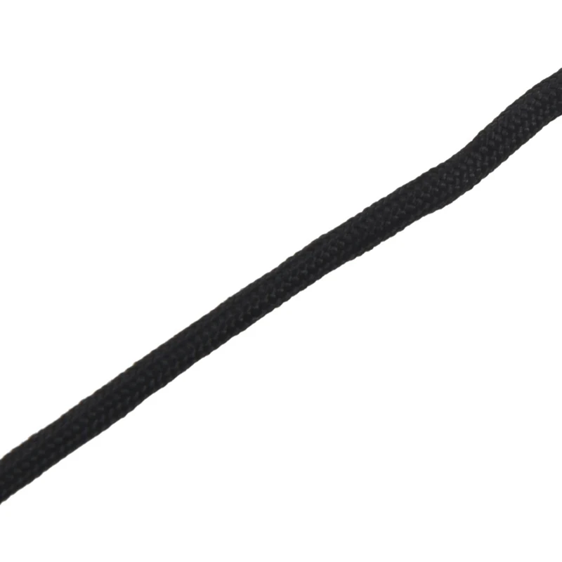เชือก2X ขนาดเส้นผ่านศูนย์กลาง5มม. สายสำหรับเต็นท์สีดำ