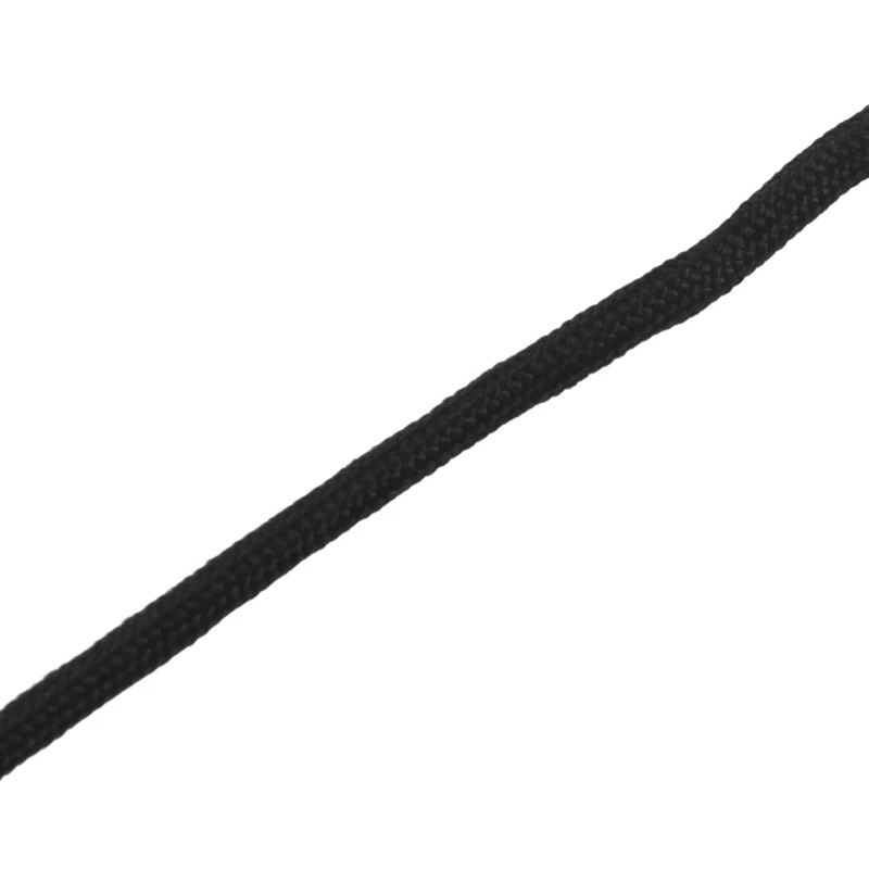 2X ROPE 5Mm Diameter Cord Black Tent Cord