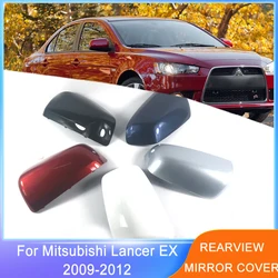 For Mitsubishi Lancer EX Galant 2009 2010 2011 2012 Rearview Mirror Housing Cover Wing Reversing Mirrors Cap Shell Accessories