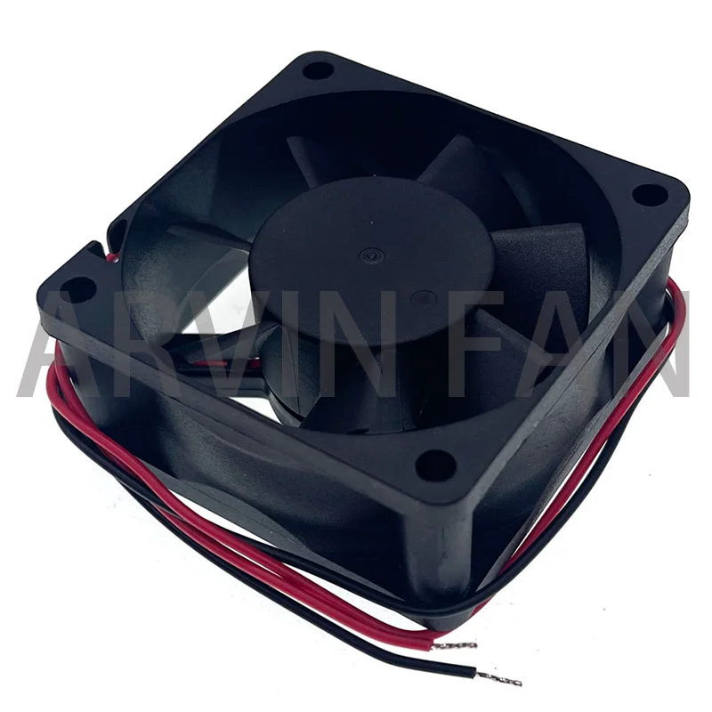 Ventiladores de alta velocidade com inversor servidor 2 fios, Case Cooling, novo, 60mm, 6cm, 24V, AD0624HX-A71GL, 60x60x25mm, Rolamento Axpro, 0.15A