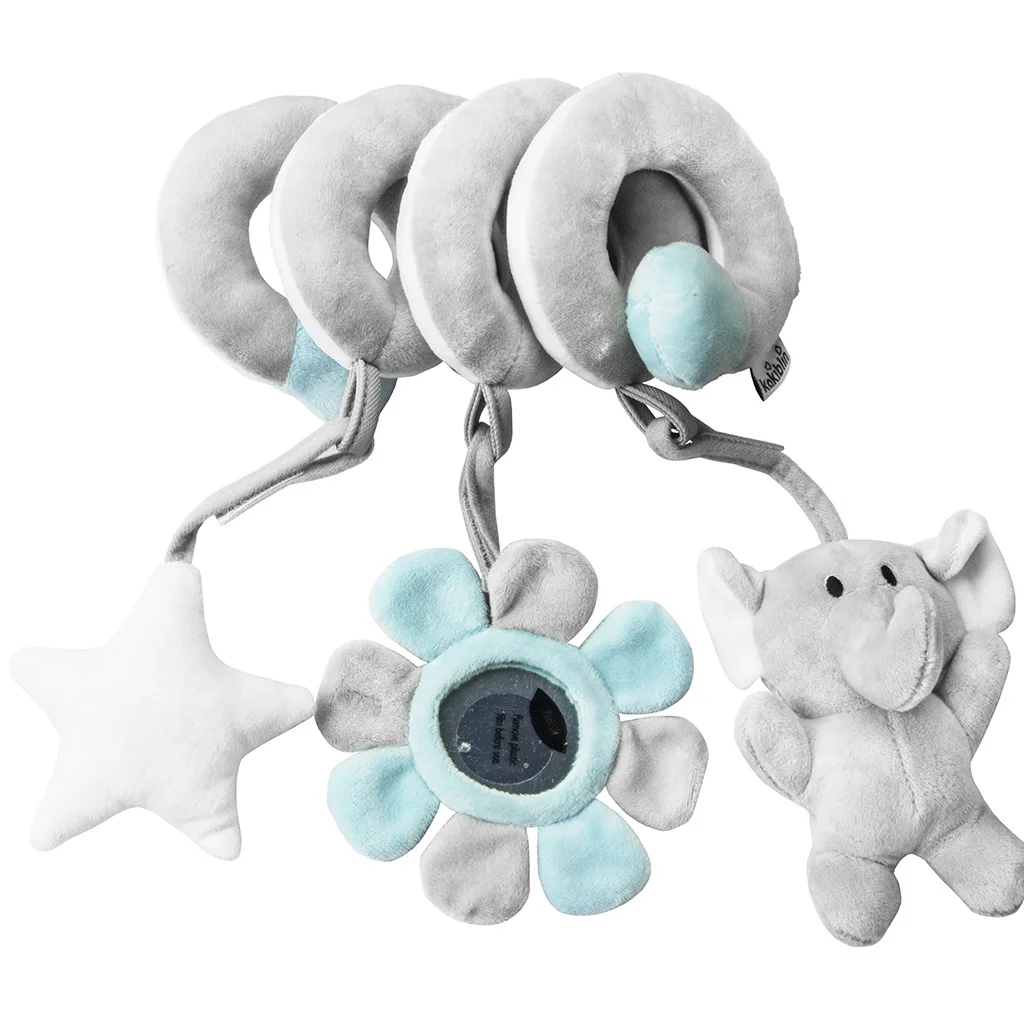 Animal CPull Around The Bed Face Toy pour enfants, pendentif poussette, bébé, éducation précoce des nourrissons, lit autour du lit, jouet confortable