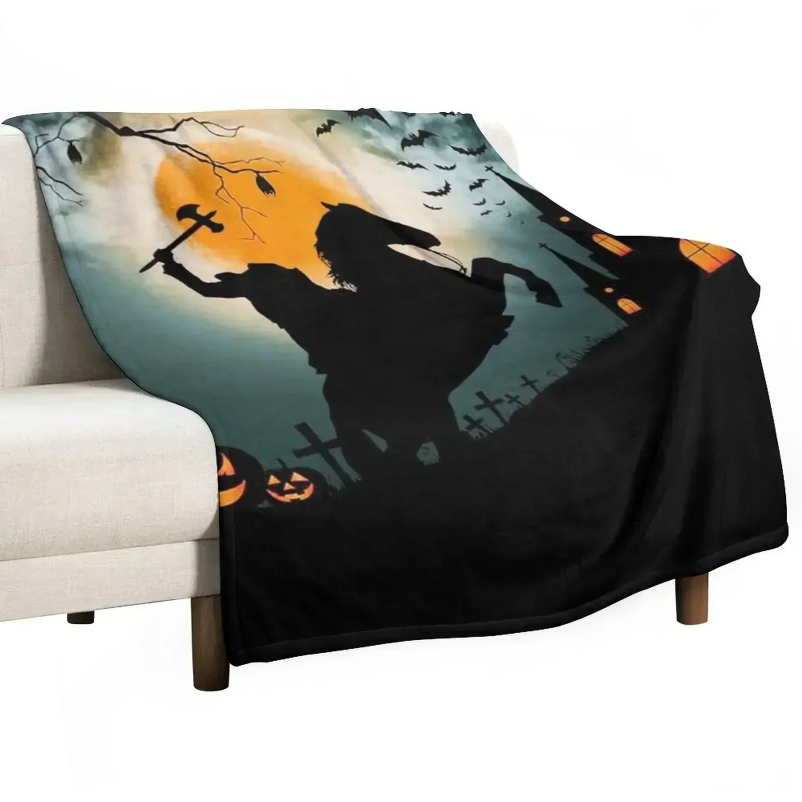 New Headless Horseman Throw Blanket For Baby Travel Blankets For Sofas Bed Fashionable Warm Bed covers Blankets