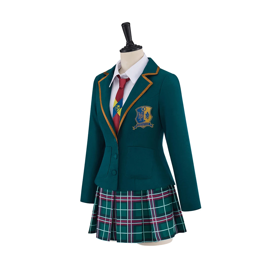 Astrid Deetz Cosplay Costume Astrid High School Uniform JK Suit For Women Adult Halloween Carnival Dress Up Outfits