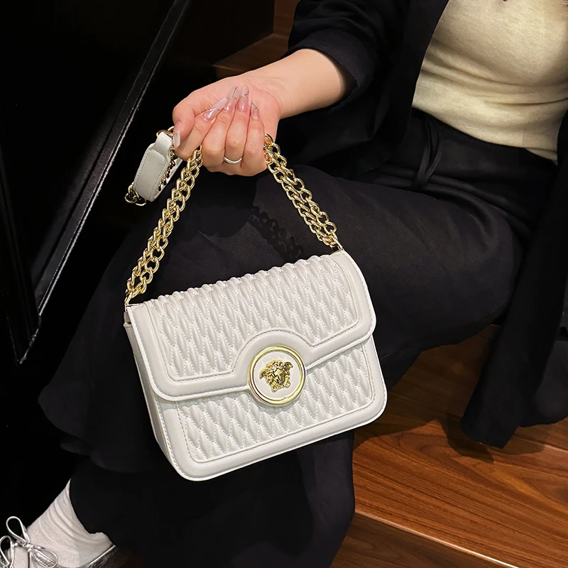 

Простой винтажный мини-кошелек-клатч для женщин, модный и стильный однотонный, идеально подходящий для повседневного использования