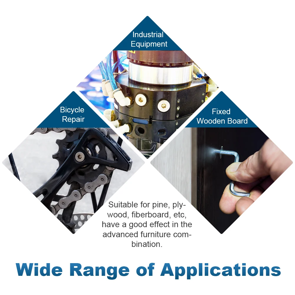 Tornillo autorroscante de cabeza plana con casquillo hexagonal m2 m2.6 m3 m4 m5 m6 tornillos roscados de cabeza avellanada Allen de acero al carbono niquelado