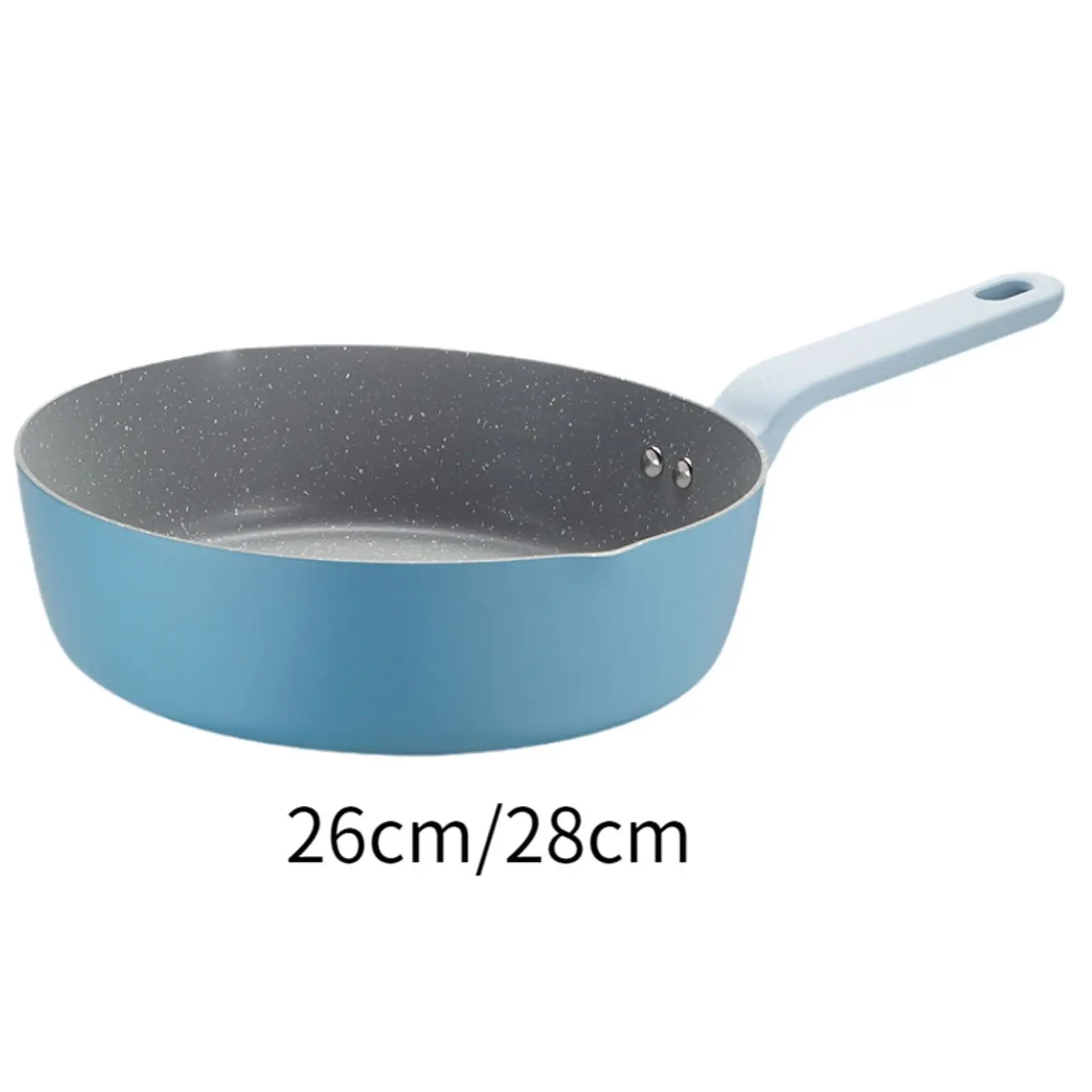 

Frying Skillet Steak Fryer Easy to Clean Multi Nonstick Butter Warmer Pot for