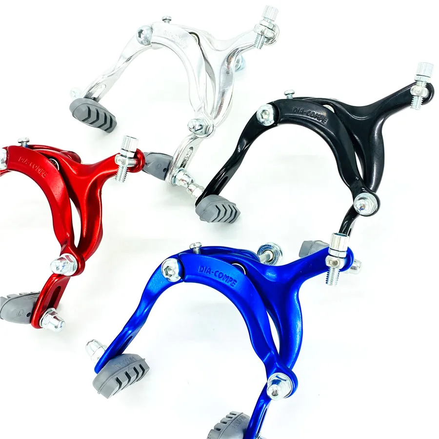 Dia-compe-バイク用のアルミニウム合金ブレーキキャリパー,二重