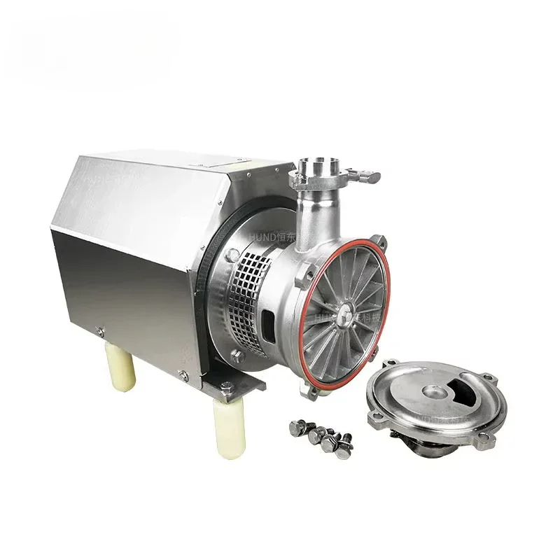 Acid Resistant Stainless Steel High Suction Mini Water Pump Food Grade Backwater Self Priming Pump