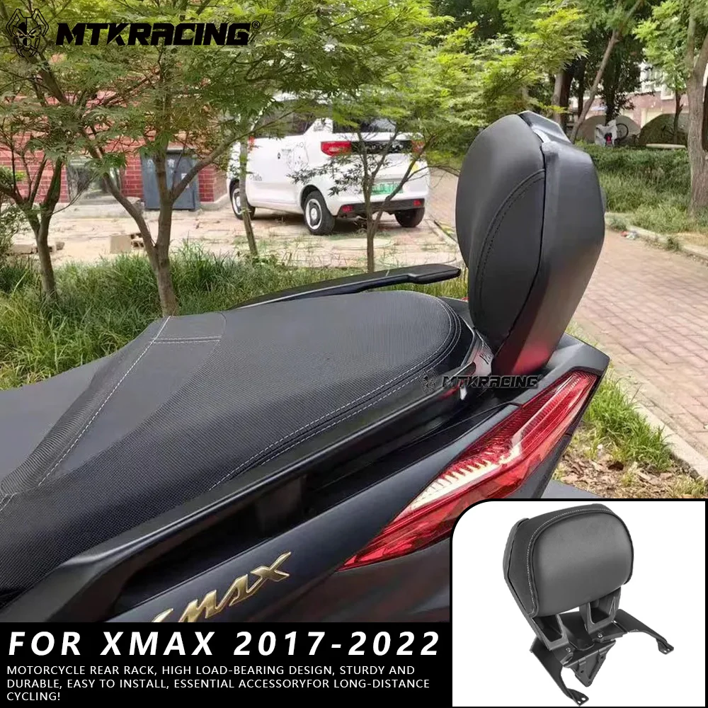 MTKRACING For YAMAHA XMAX 2017-2022 Motorcycle Passenger Back Rest Mounting Hardware Backrest