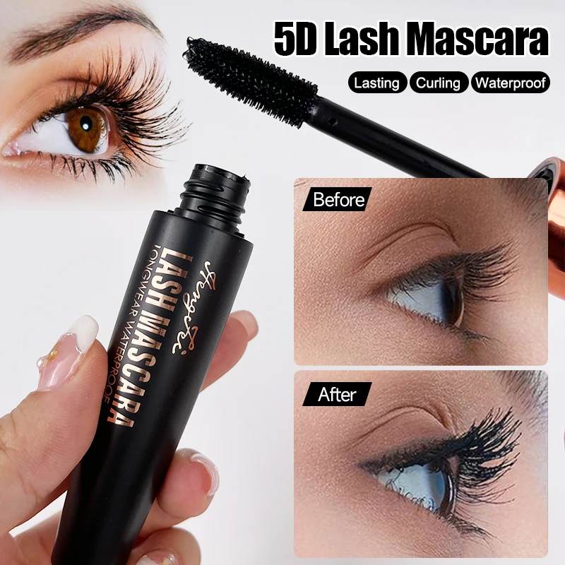 Waterproof Rimmel 4D Silk Fibers Lashes Mascara Effet Faux Cils Rimel Macara Alarga Crecimiento De Pestañas Lashlift Bulklash