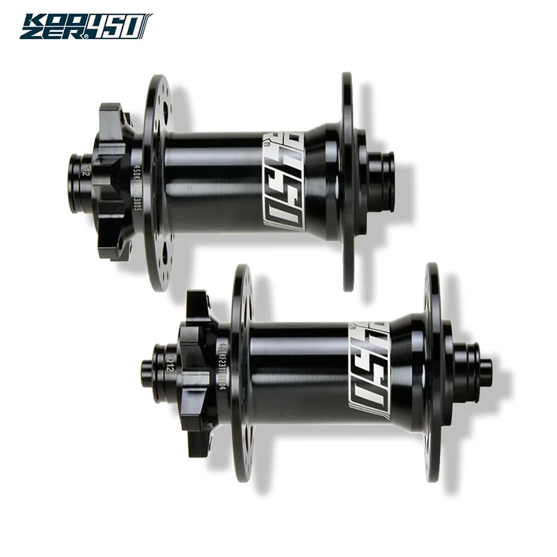 

KOOZER Road Bicycle Front Hubs Gravel CX 5x100mm QR 9x100mm TA 12x100 THRU 28H 32H Holes 6 Bolts Road Disc Brake Bike Hubs Parts