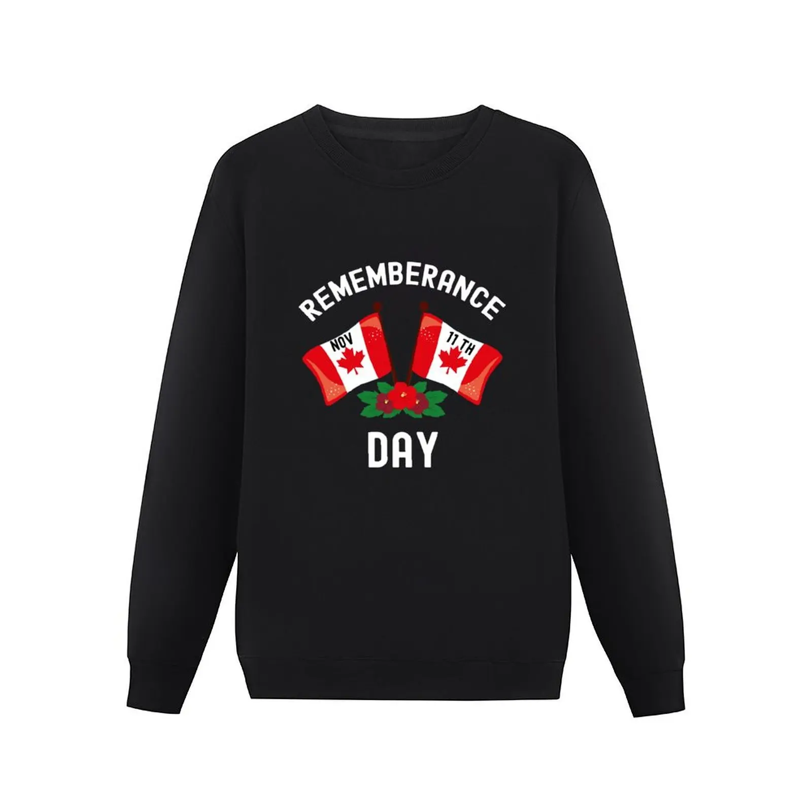 Canada Rememberance Day, November 11 Pullover Hoodie korean autumn clothes sweatshirts for men