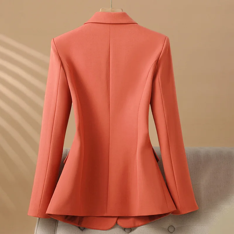 Nouveau costume de mode élégant décontracté femmes à manches longues Blazer professionnel veste formelle Workwear8883