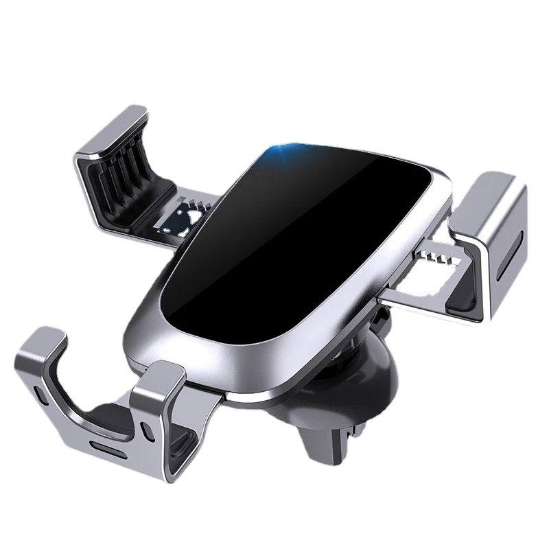 환기구 거치대 휴대폰 거치대, 조절 가능한 브래킷, 4-7 인치 스마트폰용 차량