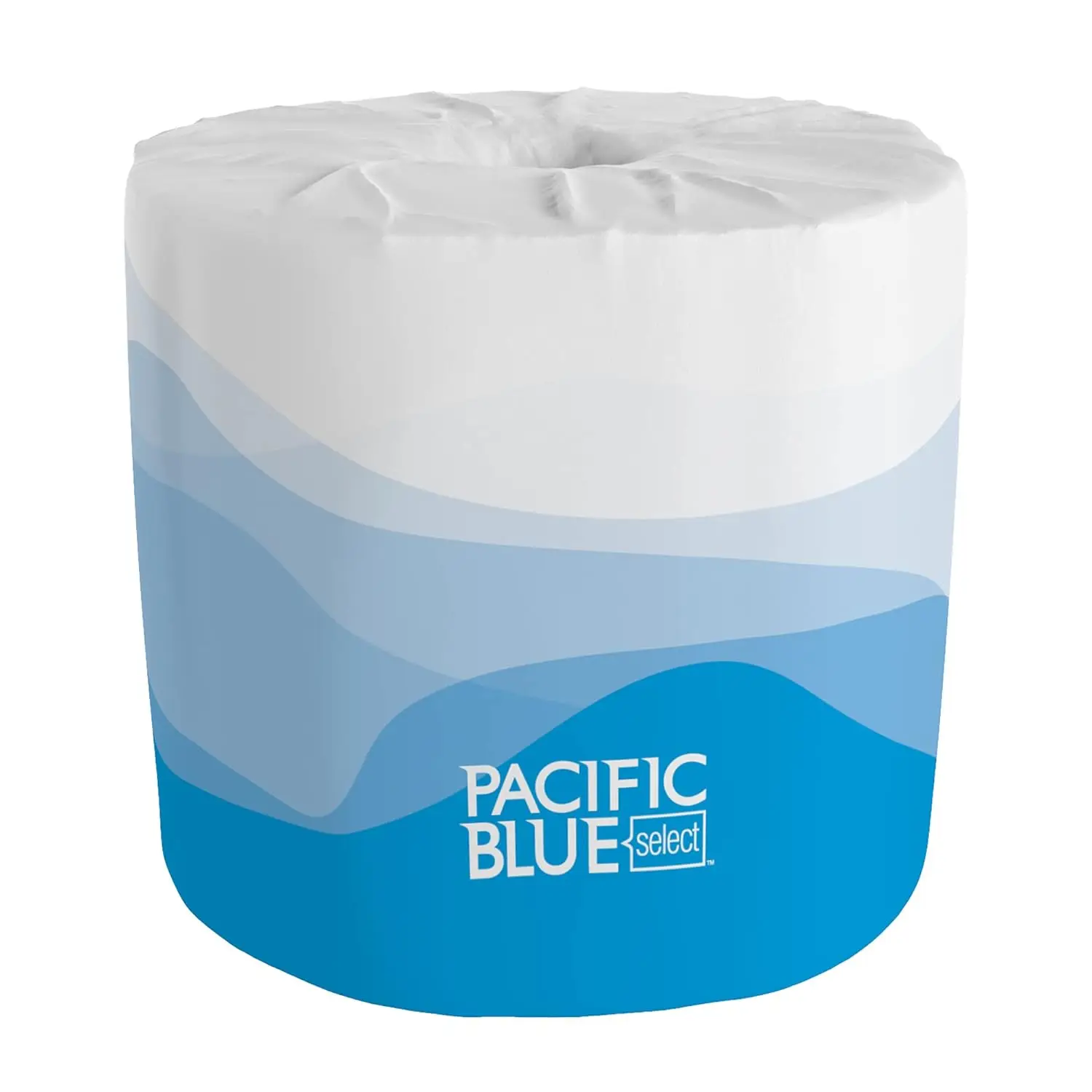 Georgia Pacific Blue Selection 2-layer embossed toilet paper, 18240/01550 sheets per roll, 40 rolls per box