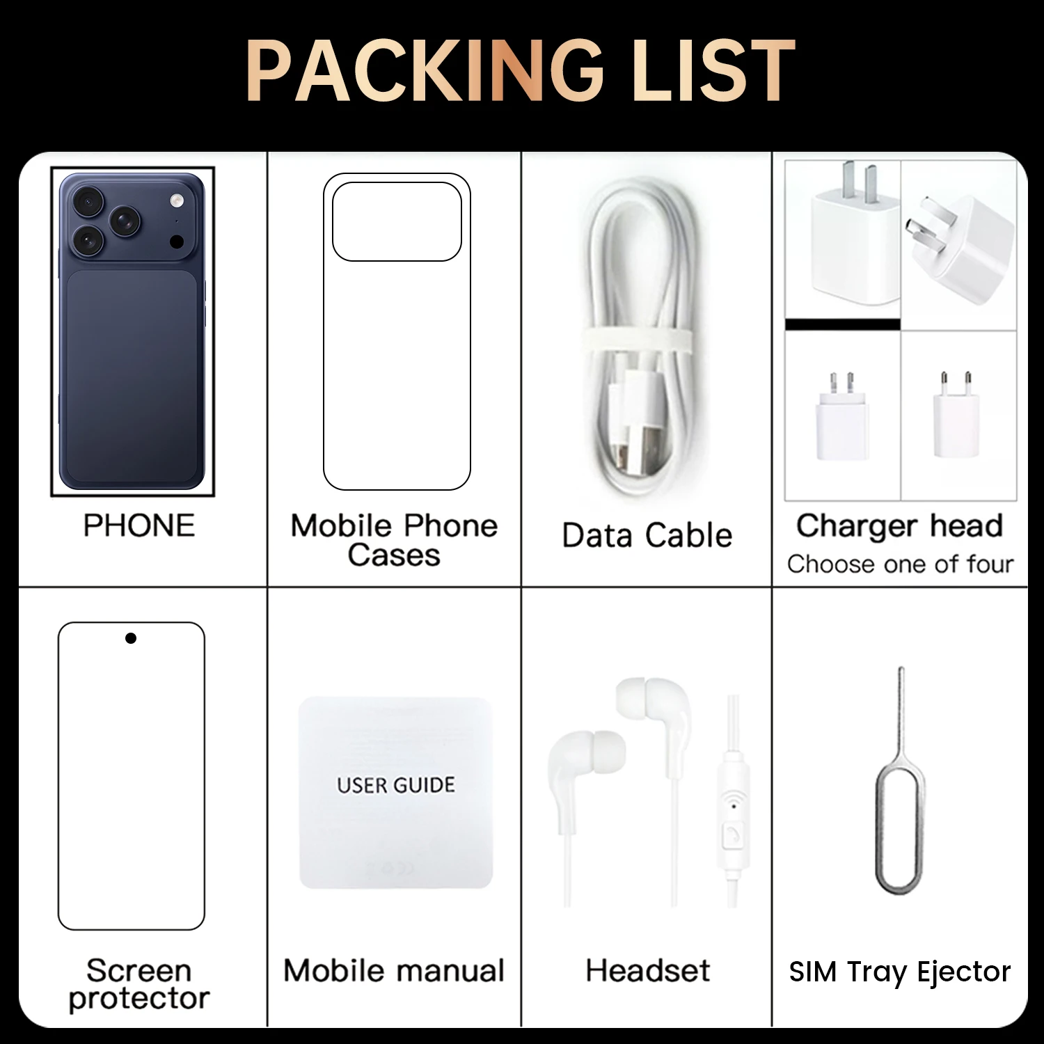 IVMI Smartphone 17Pro Max Android10.0 Dual SIM 6.7"Display 3GB RAM 16GB ROM WIFI Bluetooth Google Play Store 4G Mobile Phones