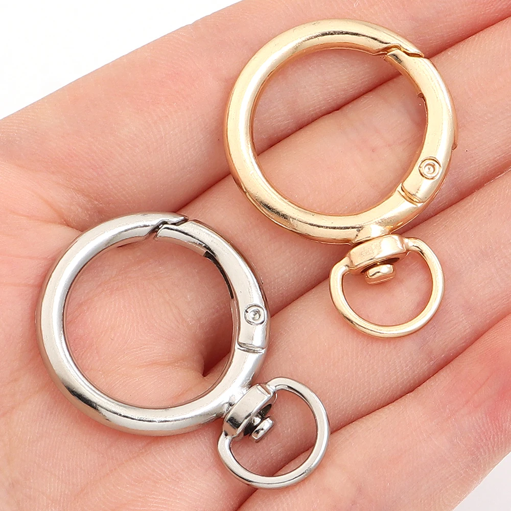 5/10pcs Zinc Alloy Lobster Claw Clasps Swivel Lanyards Trigger Snap Hooks Strap for Jewelry Making DIY Bags Keychain Key Rings