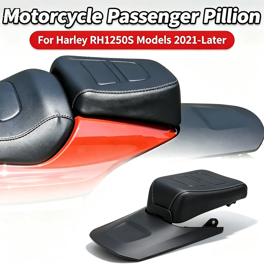 Motorcycle Sundowner Passenger Pillion Rear Seat Pad FOR Harley Sportster S 1250 S RH 1250 S 2021 RH1250S 2023 2022 2021