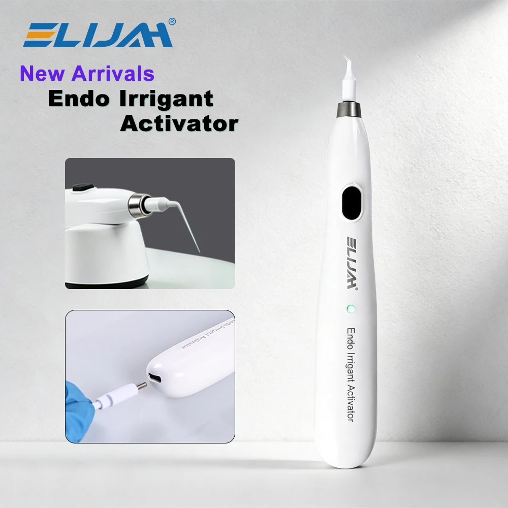 with 20 Tips Dental Sonic Activator Dentistry Endo Ultra Activator Vibration Cleaning Irregation Root Canals Dentist Tools