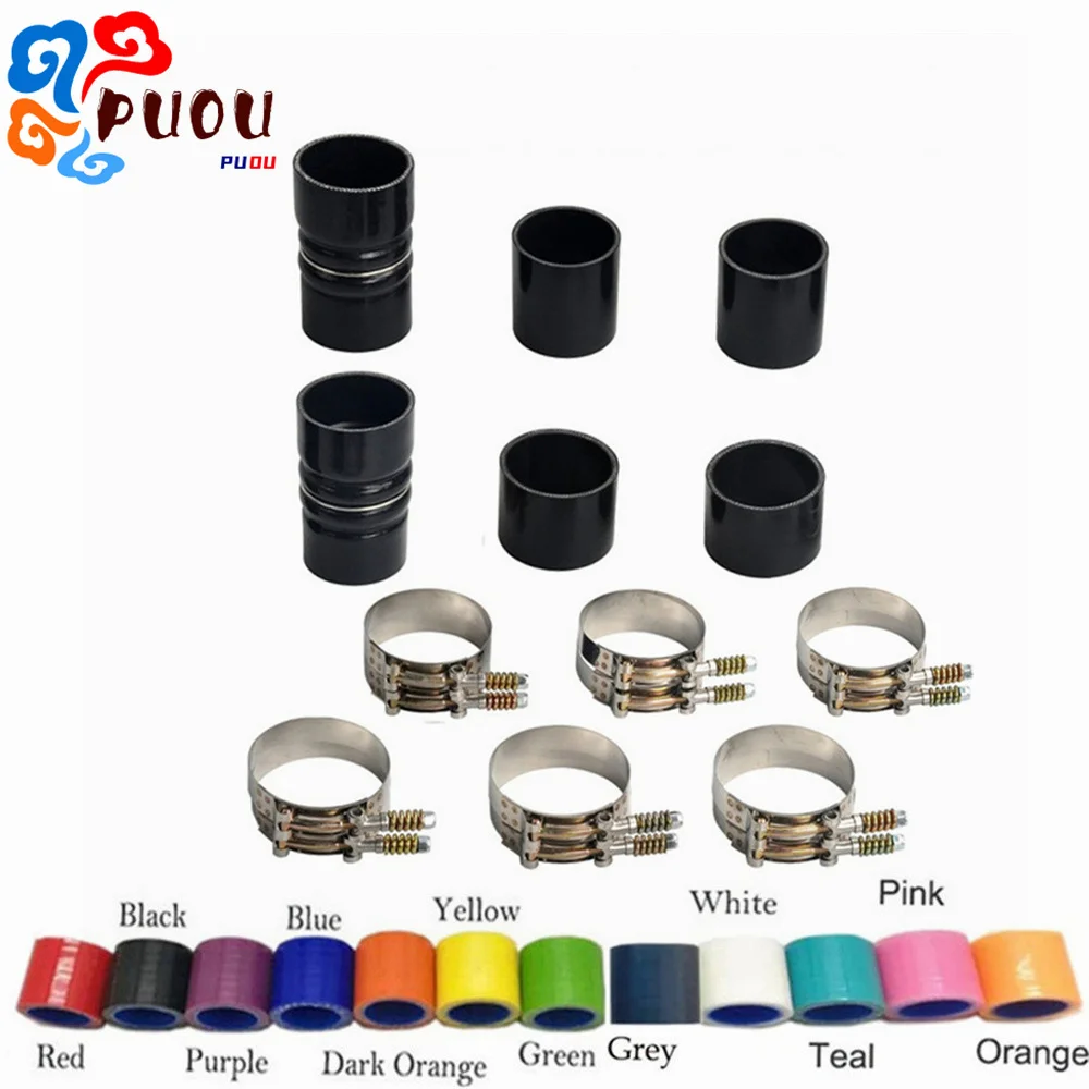 

For 1999-2003 Ford Powerstroke 7.3L Diesel CAC Intercooler Boot Hose&Clamp Kit