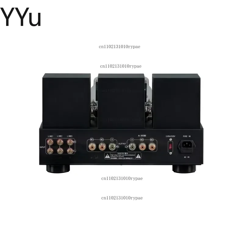 for 300B 300BI Integrated Tube Amplifier Class A 18Wx2 Stereo Vacuum Amp with Remote Control HiFi Audio Power Amp
