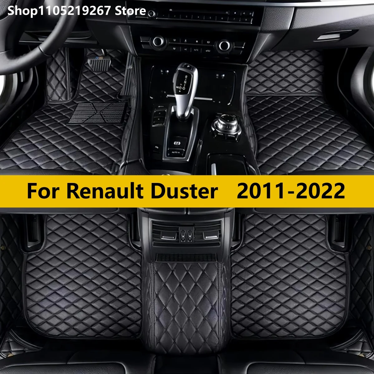 

Custom Car Floor Mats for Renault Duster 2011 - 2022 Years Auto Accessories Pads Car Foot Carpet