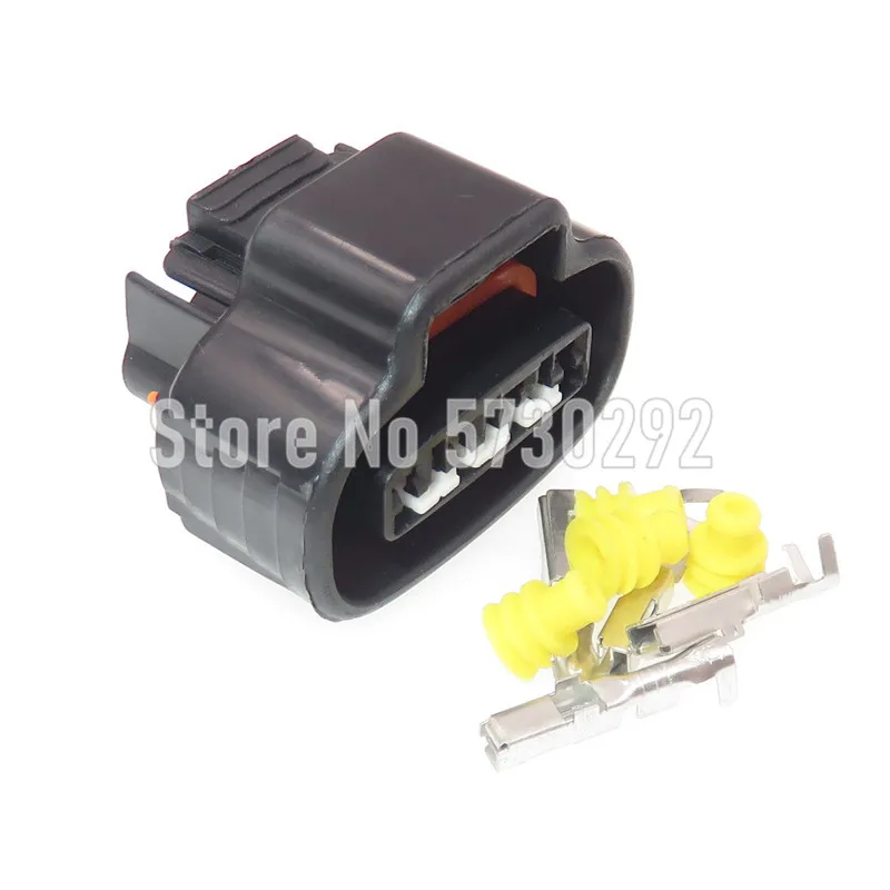 4P 2JZ-GE Distributor Crank Wiring Plug Socket TPS Boost Sensor Oval Ignition Coil Connector 6189-0565 For Toyota