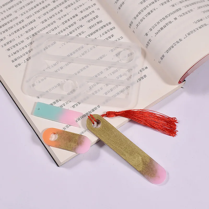 DIY Epoxy Resin Mold Triangle Tail Bookmarks for Pendant Silicone Mold Jewelry Mold Jewelry Tools