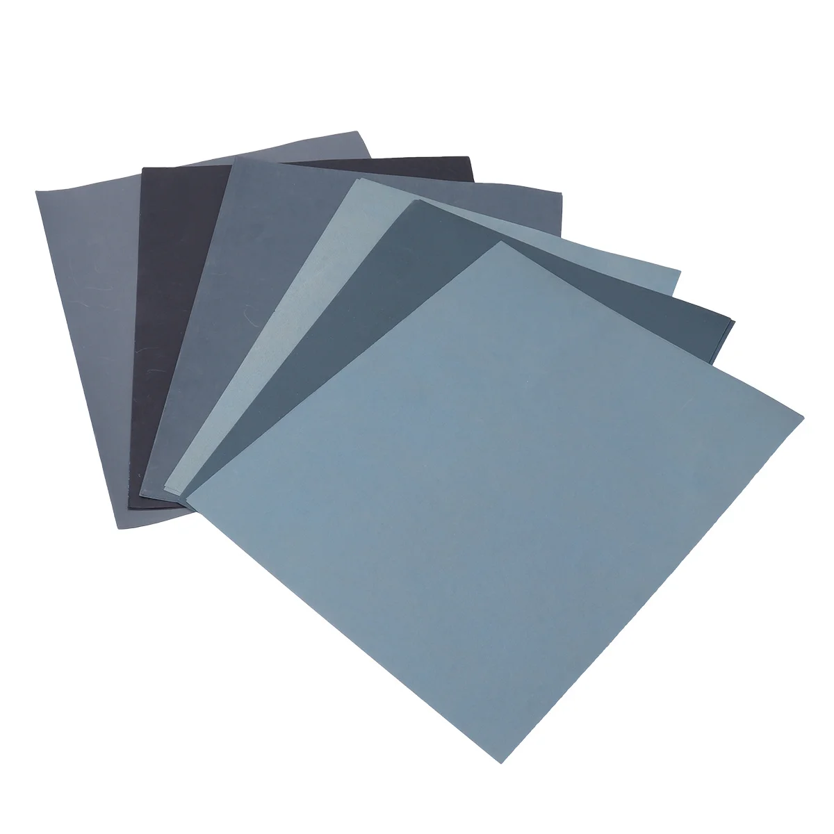 

6pcs Dry Wet Sandpaper Assorted Abrasive Water Sanding Paper For Wood Automotive Furniture Finishing Strong Durable Silicone