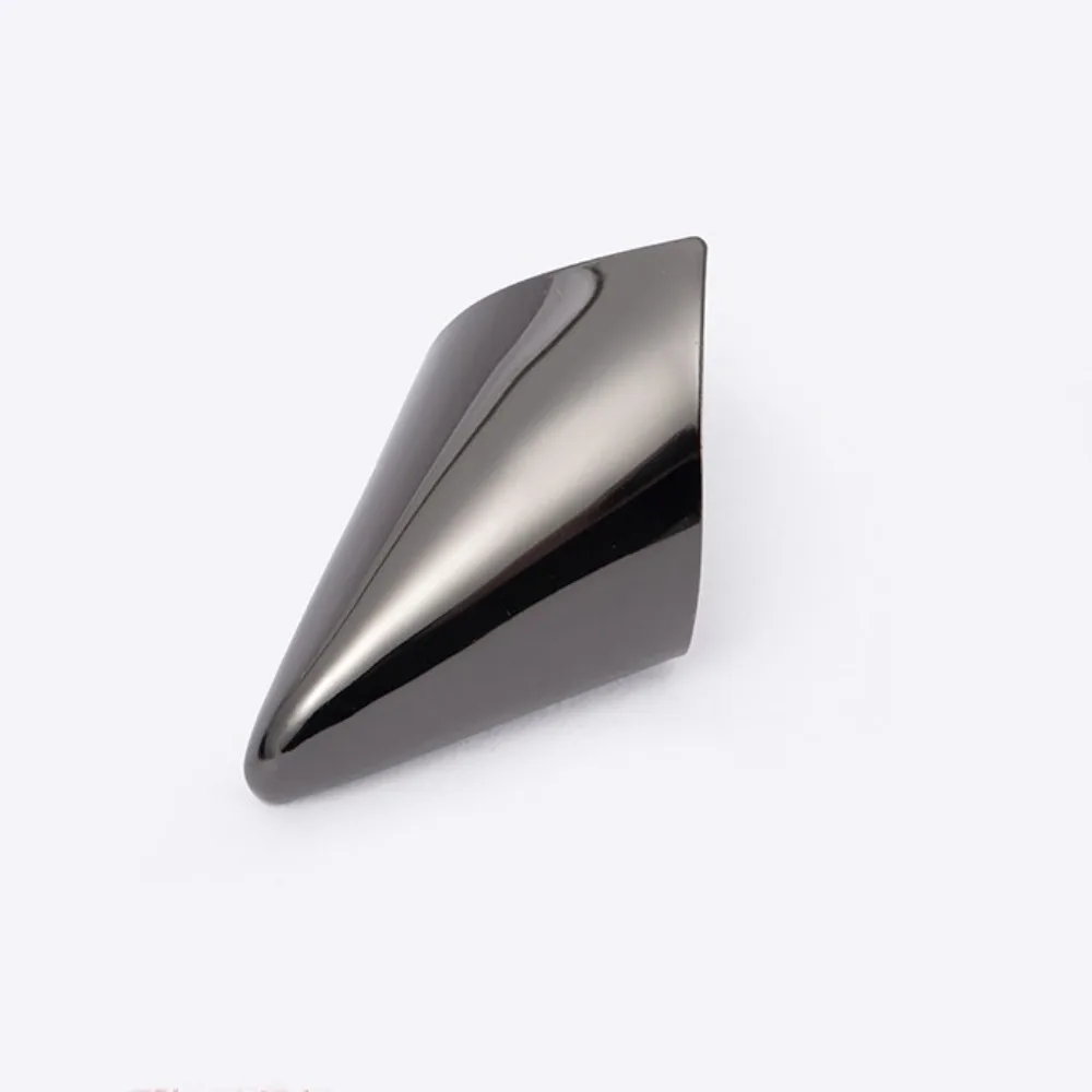 1pair Decoration Shoe Repair High Heels Tip Cap Anti-kick Metal Shoe Pointed Protector Anti Wear Shoe Toe Protector High Heels