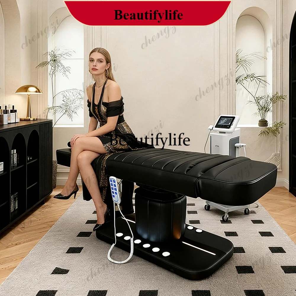 

Professional aesthetic lashista stretchers electric spa beds beauty salon electric bedK182