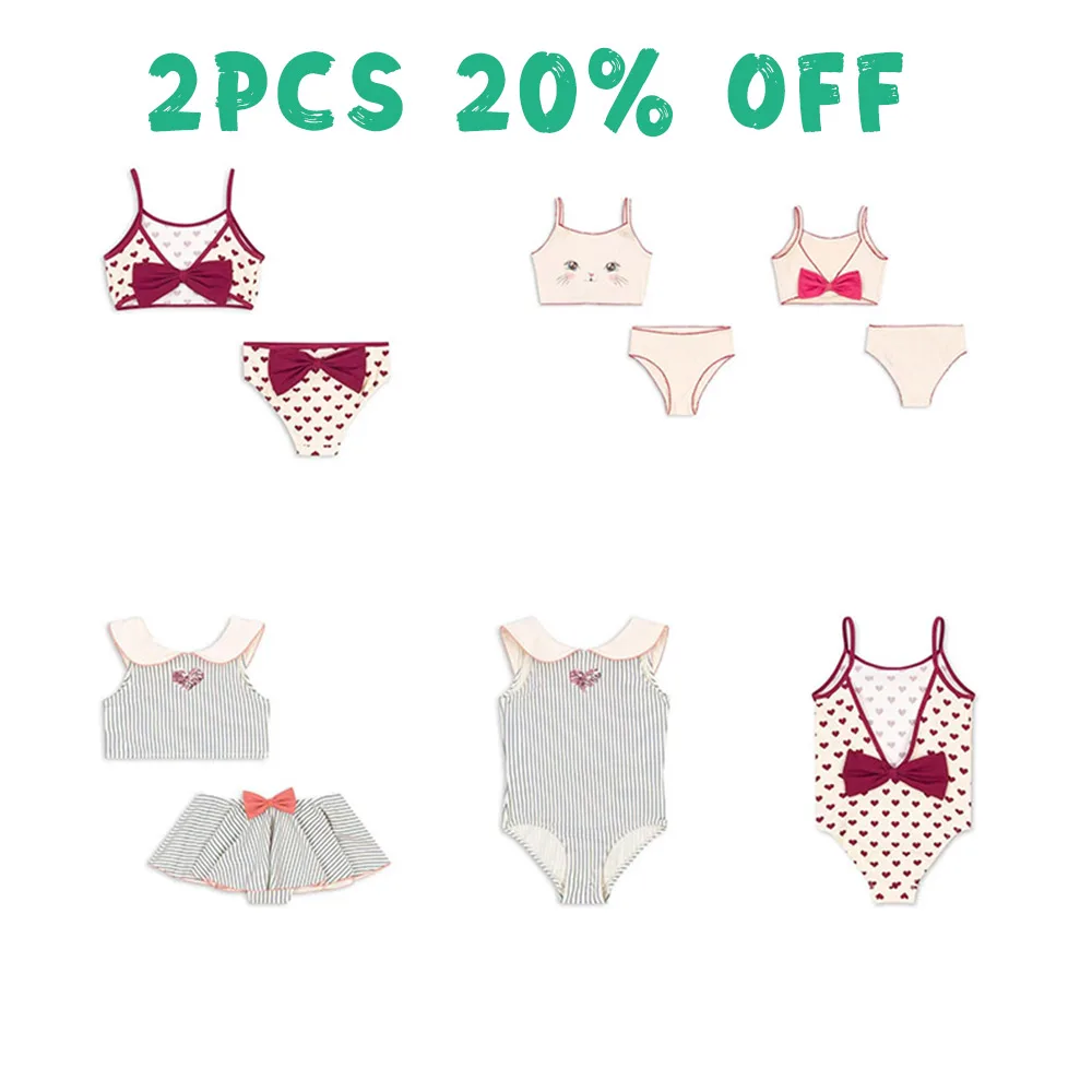 

Clearance Kids Swimwear Sets 2025 New Summer Girls Cute Print Swimming Suits Child Fashion Bikini Sets
