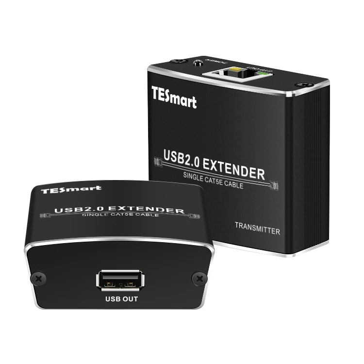 Whosale 100m hdmi extender USB2.0 data rate of High Speed