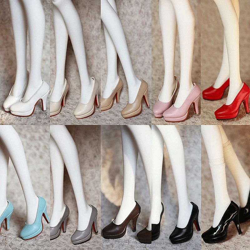 

BJD Shoes 1/3 PU Leather Trendy Multi-color Sexy High-heeled Shoes Boots Model