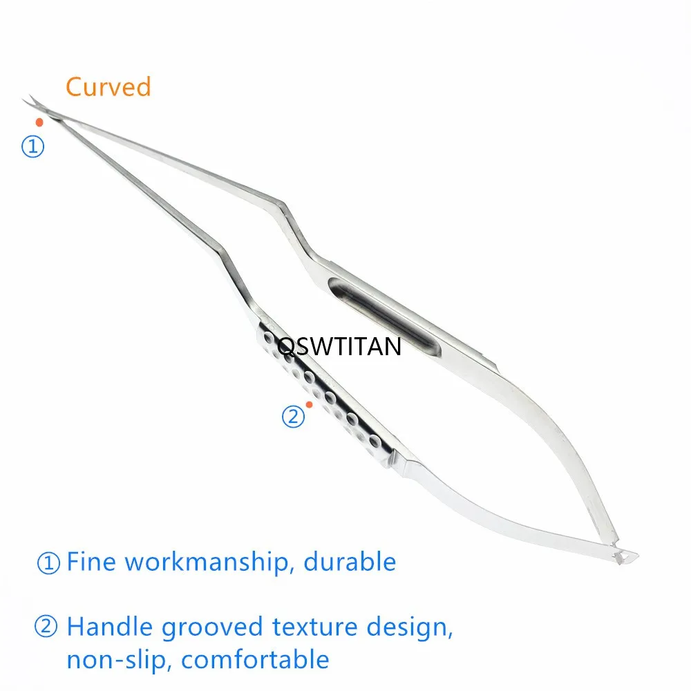 Micro Scissors Neuro micro scissors Stainless Steel Straight/curved Micro Neurosurgery Scissors