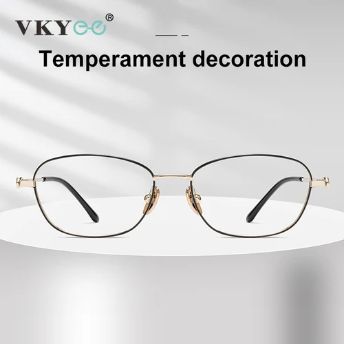 Imagen 2 del producto VICKY, monturas de gafas ovaladas elegantes a la moda, exquisitos y cómodos modelos para mujer, gafas de lectura con luz azul para presbicia 8102DY