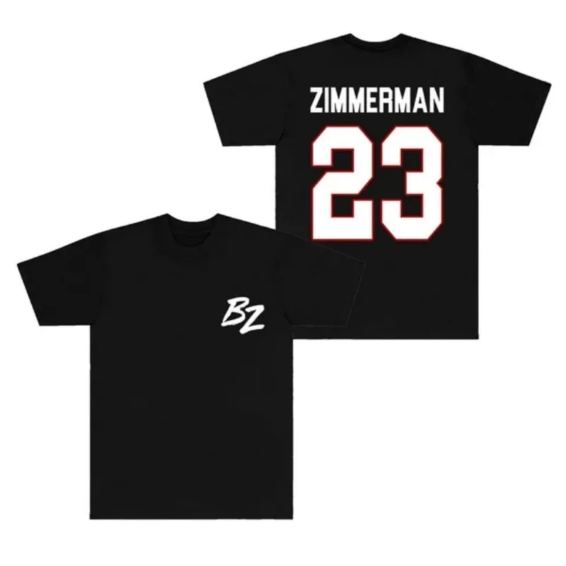 Bailey Zimmerman BZ Logo T-Shirt Merch Unisex For Women/Men Summer Casuals Short Sleeve Tee Fashion Streetwear