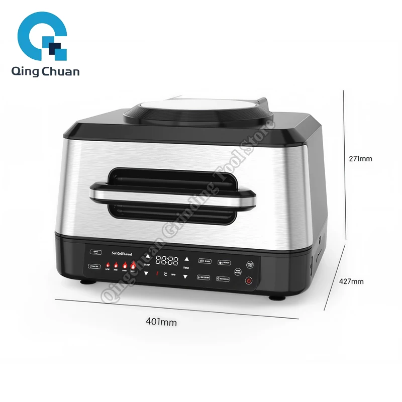 Steak Air Fryer 8L No Flip Needed Multifunctional Cooking Pot Smart Large Capacity Steak machine Electric Air Fryer view 2