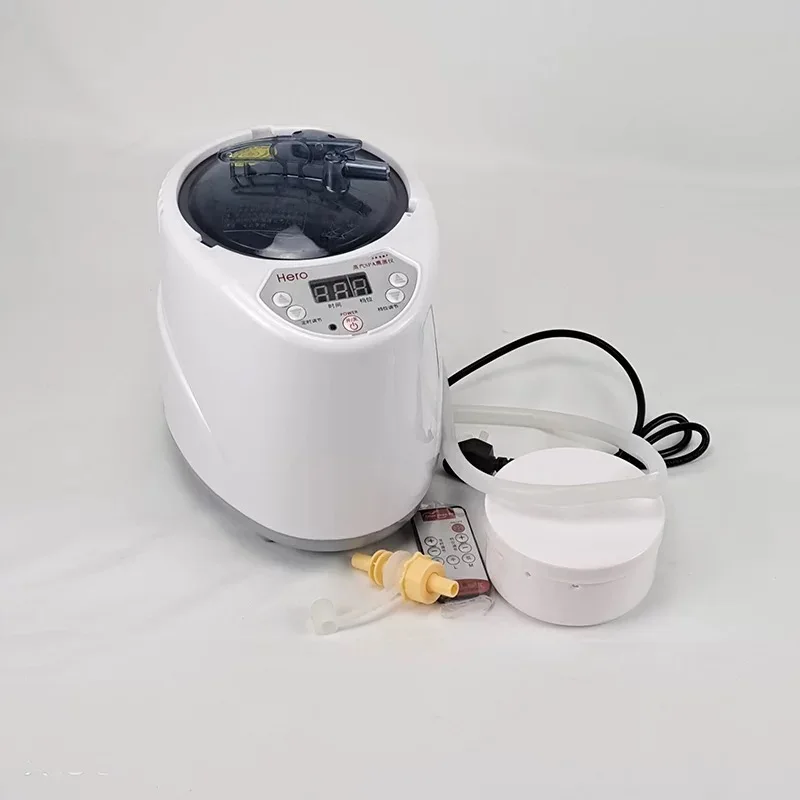 Modern Design Fumigation Steam Machine Cover Lid Synthetic Leather with Metal Material for Barbershop and Living Room