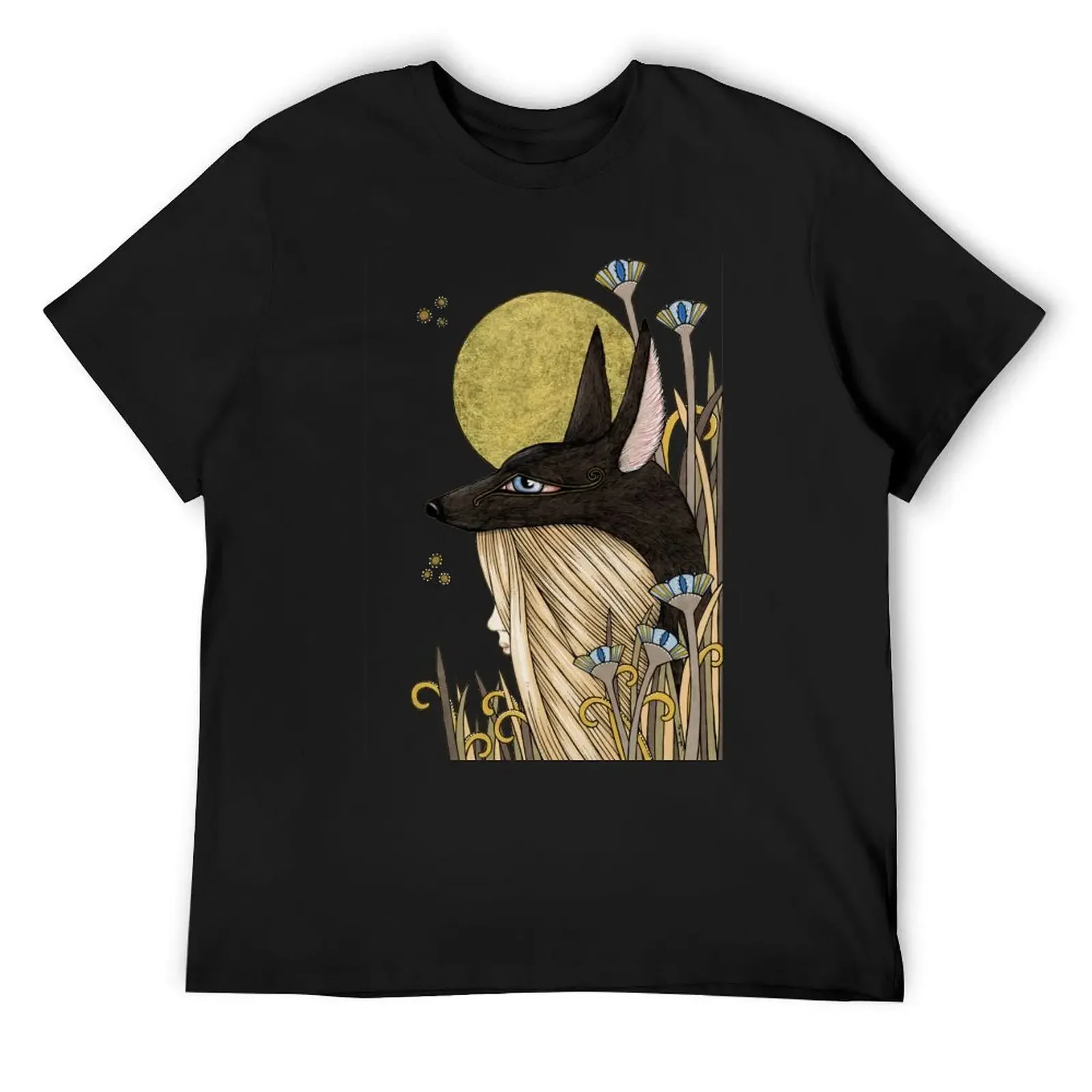 Anubis T-Shirt vintage funny gifts mens big and tall t shirts