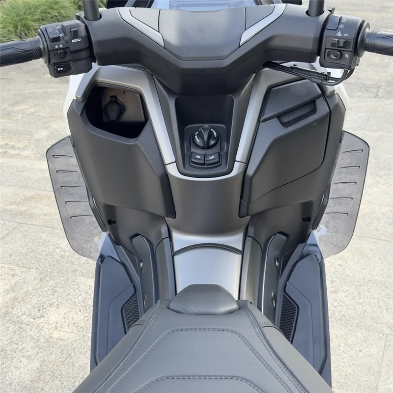 Legsheild واقية دراجة نارية الساق درع غطاء الزجاج الأمامي ل NMAX155 V3 2025 Nmax155