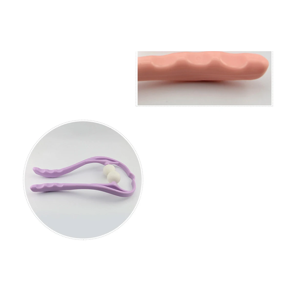 

Handheld Neck Massager Cervical Roller Shoulder Tool Self Massage Wheel Pain Relief Stress Relaxation Back Muscle
