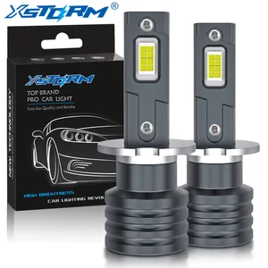 Lâmpada do farol do XSTORM-LED para o carro, luzes de nevoeiro, luz de condução do dia, auto lâmpada, 6500 K branco, 12V, H1, H3, 20000LM 8 principais vendas lâmpada led automotivo - №2