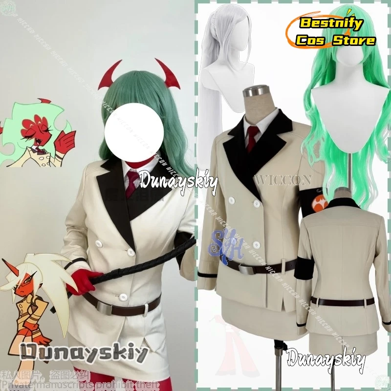 

Anime Panty & Stocking With Garterbelt Cosplay Kneesocks Scanty Costume School Uniform JK School Dress Y2K Fashion Disguise