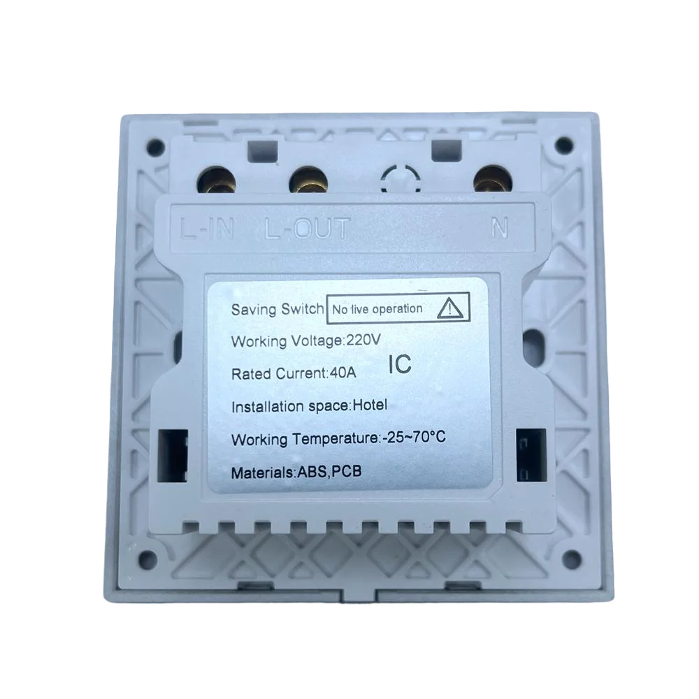 Hotel Room Key Card Insert Power Switch Energy Saving Wall Switches Wall Power Hotel Energy Saving Key Card Controlled Switch