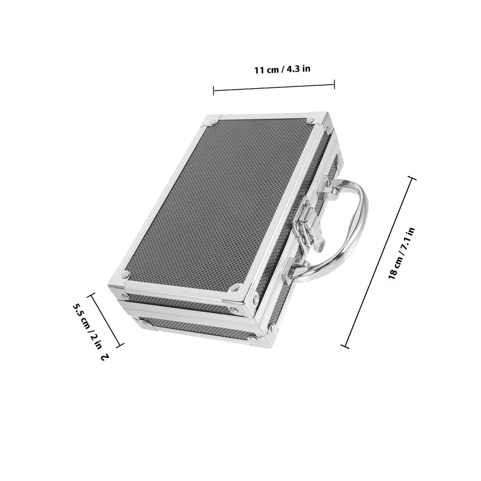 Portable Aluminum Alloy Tool Box Large Capacity Medical Supplies Storage Organizer for Home Travel Outdoor First Aid Kit Handy