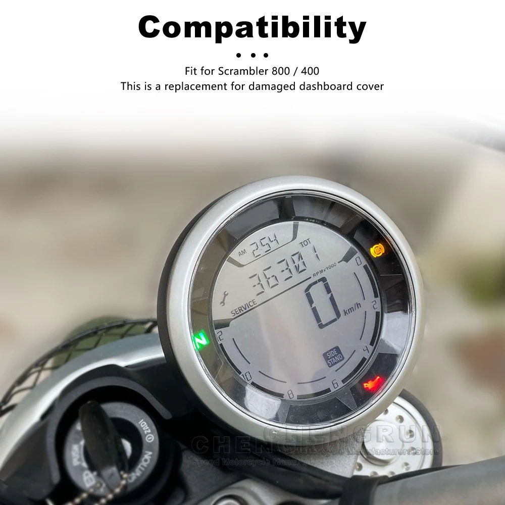 Motorcycle Dashboard Cover Speedometer Housing for Ducati Scrambler 800 400 Nightshift Desert Sled Cafe Racer Icon Accessories - Image 4